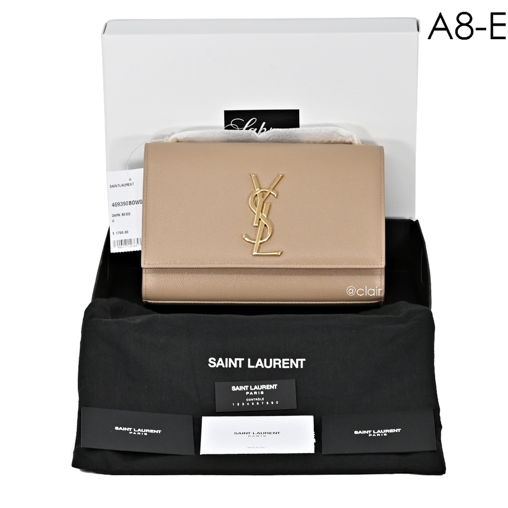 Saint Laurent Monogram Small Kate Leather Bag - Picture 5 of 8